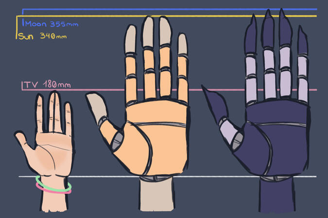 hand comparison sheet